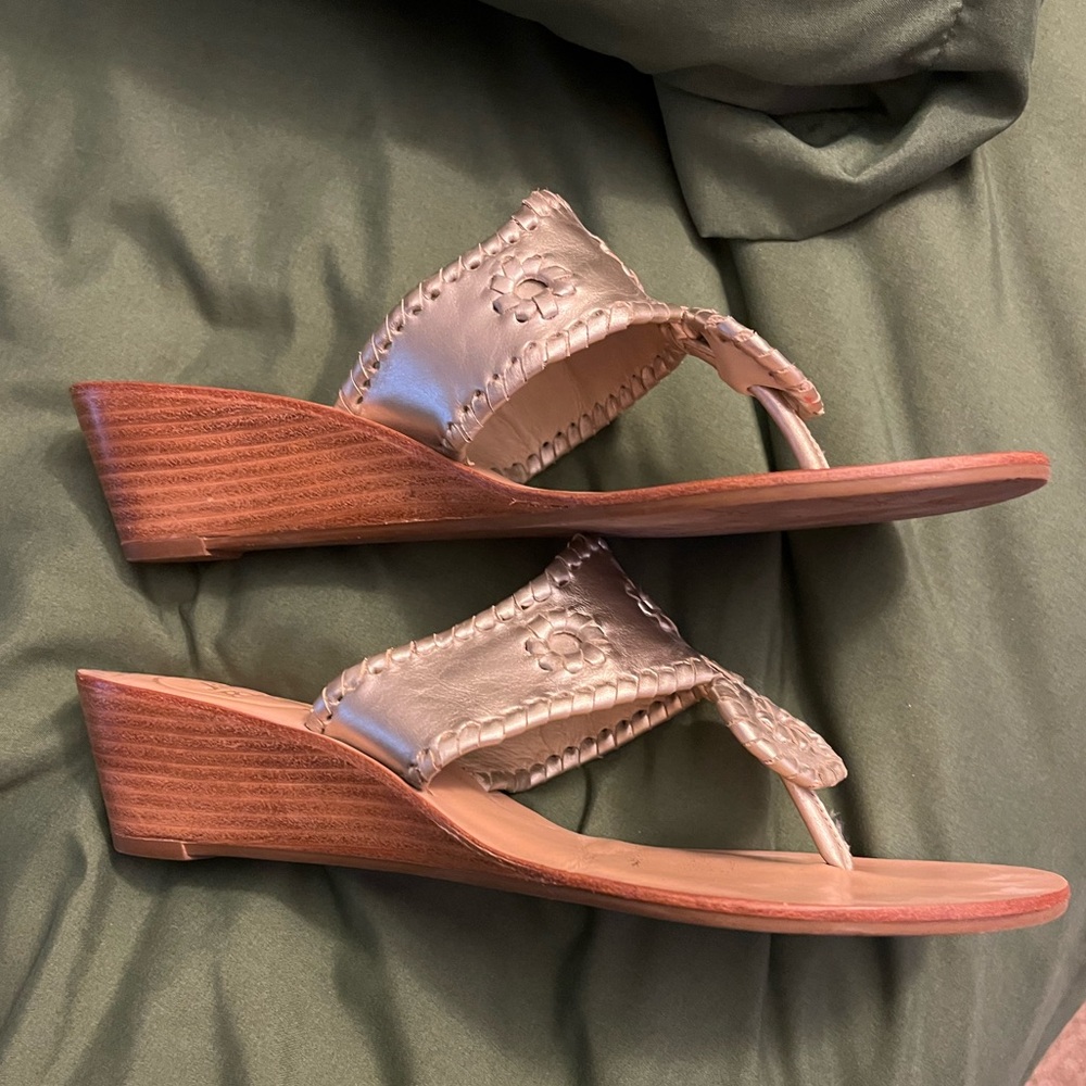 Jack Rogers wedge sandals  size 8 - Picture 5 of 11